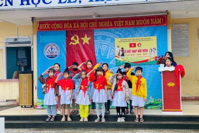 Lễ Kết Nạp Đội Viên Năm Học 2024 – 2025