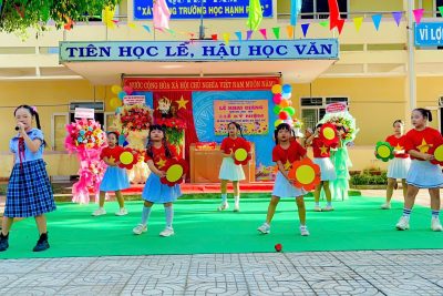 Trường Tiểu Học Sông Vệ Hân Hoan Chào Mừng Năm Học Mới 2025-2026